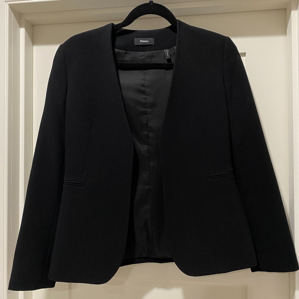 Theory Black Blazer
